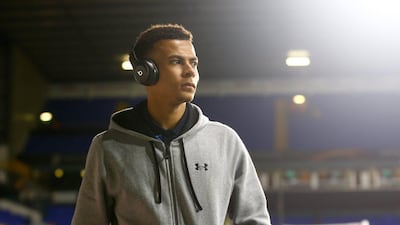Tottenham Hotspur's Dele Alli arrives prior to kickoff for their Europa League match against Fiorentina on Thursday night. Julian Finney / Getty Images / February 25, 2016