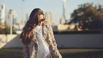 Dana Malhas for Art of the Trench Middle East. Courtesy of Burberry.