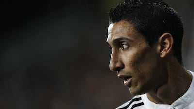 Angel di Maria has requested a move away from Real Madrid after incoming players like James Rodriguez and Toni Kroos meant a reduced role with the club. Daniel Ochoa de Olza / AP