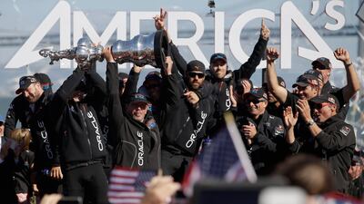 America's Cup, 2013: Defending champions Oracle Team USA looked dead and buried when trailing eight races to one and faced elimination from the competition with one more defeat. The recruitment of British Olympic champion sailor Ben Ainslie ahead of the sixth race proved a masterstroke and Oracle Team USA won seven consecutive races to retain the title. Getty Images