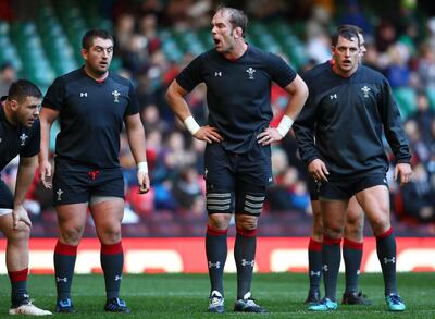 Alun Wyn Jones is the only player in the Wales squad to feature in the 2008 win over Australia. Getty Images