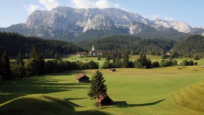 Schloss Elmau in Germany. Courtesy The Leading Hotels of the World