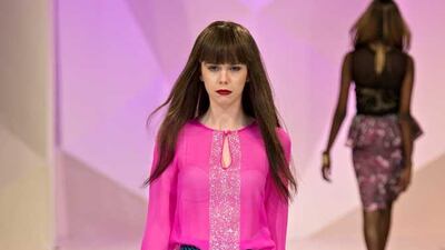 Gisellablu at Fashion Forward 2013