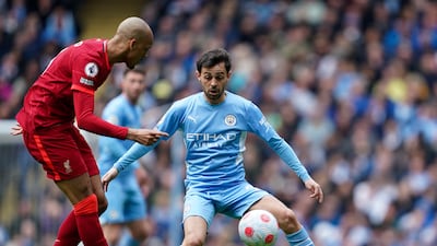 Fabinho - 4 De Bruyne went past the Brazilian too easily before the opening goal and he struggled against the City press. He was unable to impose himself on the game. AP