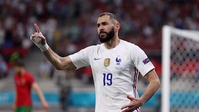 Karim Benzema was accused of having links to the Muslim Brotherhood after he showed his support for Palestinians in Gaza. Getty Images