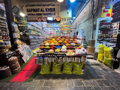 Spices at an Iranian market. The war in Iran has caused havoc across the region. Reuters