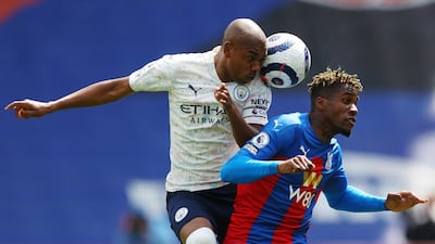 Fernandinho - 9: Perfectly judged tackle to take the ball cleanly off Zaha as Palace attacker looked to attack 20 minutes in. Pinpoint ball into middle picked out Jesus who finished well but was flagged offside. Another lovely cross-field pass found Torres in penalty area early in second half. Veteran was magnificent until City gave him a rest with 20 minutes still to go. Reuters