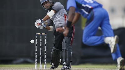 Shaiman Anwar is known domestically as “Sixer Shaiman” for his ability to clear the ropes, the pocket powerhouse is one of the team’s most productive batsmen. His worth to the side was shown most graphically over the past year when he scored 317 in four matches at the ACC Emerging Nations Cup in Singapore last summer. Antonie Robertson/The National