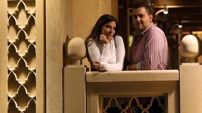 Ahmad Roustom and his fiancee, Aseel Shahin, met while attending university. They got to know each other for four years before they were engaged to be married.