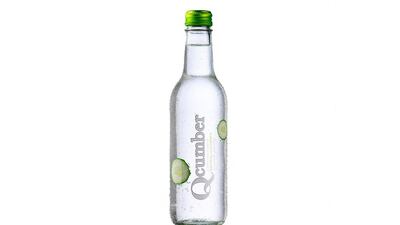 Qcumber fizzy drink. Courtesy Qcumber