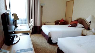 The 215-room hotel has been replacing outdated lighting and putting in water-saving systems. Delores Johnson / The National