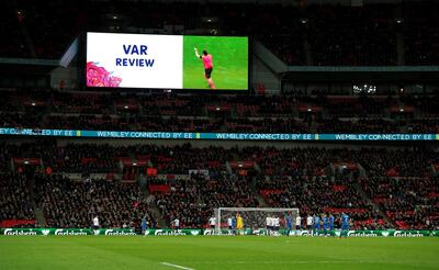 There was more controversy with the Video Assistant Referee (VAR) during the England v Italy friendly. John Sibley / Action Images via Reuters