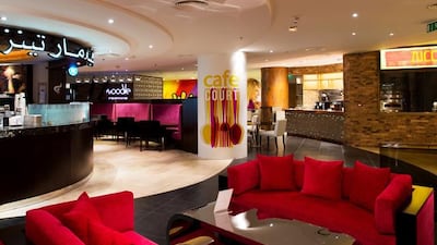 Cafe Court at Wafi Mall in Dubai