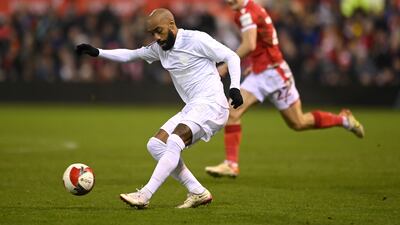 Alexandre Lacazette (Patino 69’) – 5. Couldn’t untangle his legs to slot home when Saka found him in front of goal. Getty Images