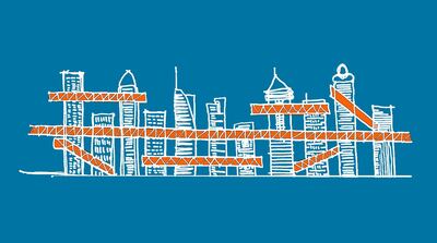 Is this how an interconnected modern city might look? Courtesy Karl Sharro