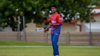 Leg-spinner Sandeep Lamichhane is one of the stars of the Nepal cricket team. Image courtesy of Johan Jooste