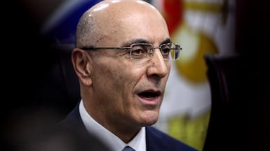 Lebanese Interior Minister Ahmad Al Hajjar says relations with Syria are strengthening. EPA