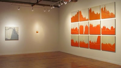 Stock Markets and Hemlines by Natalie Olanick, one of the artworks being exhibited at ISEA 2014. Courtesy Natalie Olanick and ISEA