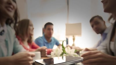 Kösebası challenges diners to enjoy ‘Friends over Phones’ with a fun new phone-stack game. Courtesy of Kösebası