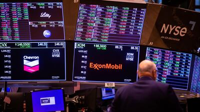 Energy giants Exxon Mobil and Chevron posted record revenue on Friday, bolstered by surging crude oil and natural gas prices. Bloomberg