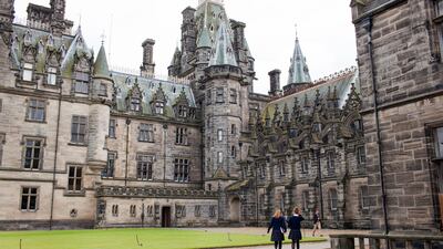 Fettes College in Edinburgh is among 36 private schools set to feature at the British Boarding Schools Dubai event this month. Getty Images