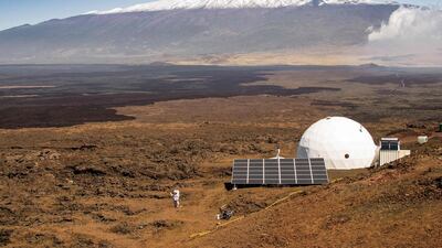 Nasa's Hawaii space exploration analogue and simulation (Hi-Seas) programme ended on Sunday, with six crew members returning to civilisation following one-year of isolation. Neil Scheibelhut / University of Hawaii at Manoa / AFP