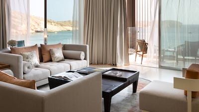 A junior one-bedroom suite