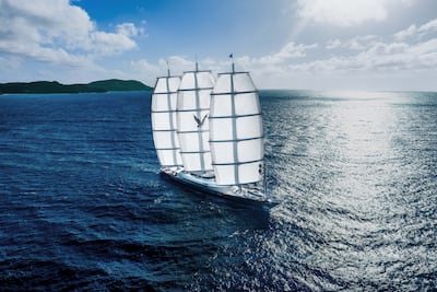 The Maltese Falcon mega yacht is part of the Jumeirah Prive Experience. Photo: Jumeirah