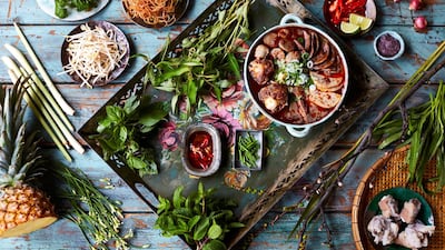 A dish by Vietnamese chef chef Thuy Pham. Photo: David Loftus