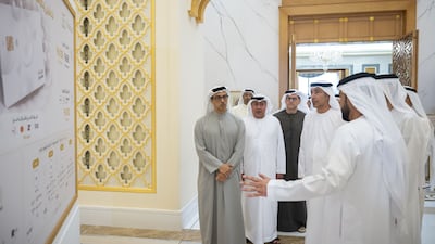 Sheikh Mansour bin Zayed, Vice President, Deputy Prime Minister, Chairman of the Presidential Court and Chairman of Central Bank of the UAE, inaugurates Jaywan, the UAE’s first national domestic card scheme, operated by Al Etihad Payments. Photo: WAM