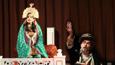 A scene from 'Sons of Babur' Courtesy Pierrot Troupe