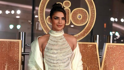 Priyanka Chopra is the chairperson of the Jio Mami Mumbai Film Festival. All photos: AFP