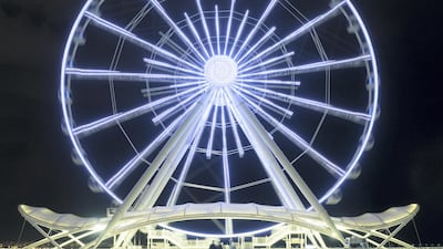 It opened in 2014, and the 60m Baku Ferris Wheel, also known as the Baku Eye, spins slowly, taking about 15 minutes to fully revolve. You'll find it on Baku Boulevard in the Seaside National Park of Baku, capital of Azerbaijan. Photo / Getty Images