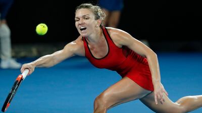 World No 2 Simona Halep leads the field for the 2018 WTA Dubai Duty Free Tennis Championship. Mast Irham / EPA