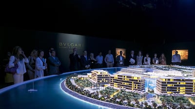 The Bvlgari Residences Dubai will be comprised of 165 apartments, 8 penthouses and 15 mansions. Reem Mohammed / The National