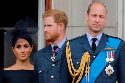 Prince Harry implied that he and his brother, Prince William, had drifted apart in interviews last year. AFP