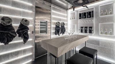 A unique feature of the property is a sub-zero tasting room.