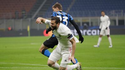 CB Nacho (Real Madrid). Stepped in for the absent Sergio Ramos, and not only tamed Inter Milan's formidable front pair of Romelu Lukaku and Lautaro Martinez but won his side a penalty at the other end. AP Photo