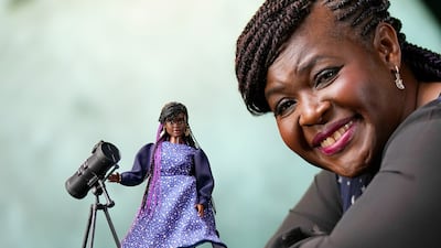 Dr Aderin-Pocock hopes the doll will remind girls that 'when you reach for the stars, anything is possible'.