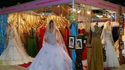 Arab expat couples are spending an average of Dh200,000 for their wedding day, from Dh100,000 a year ago. Jeffrey E Biteng / The National