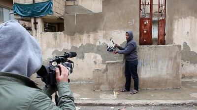 In a trial run in Amman, Handheld introduces refugee Palestinian children to video equipment and techniques, gaining practical insights for the West Bank project.