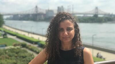 Author Ibtisam Azem grew up near Jaffa, but now lives in New York. Photo by Ahmed Fathi