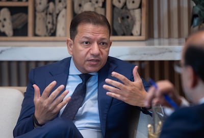 Mashreq group chief executive Ahmed Bdelaal says his biggest challenge was changing the culture, a journey which is still continuing. Leslie Pableo for The National