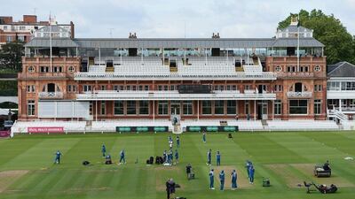 Players of Pakistan looks at the wicket during the team’s nets session at Lords on July 12, 2016 in London, England. Tony Marshall / Getty Images