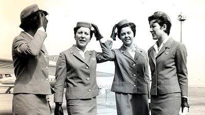 1960 – designed by Delia Biagiotti. Courtesy Alitalia