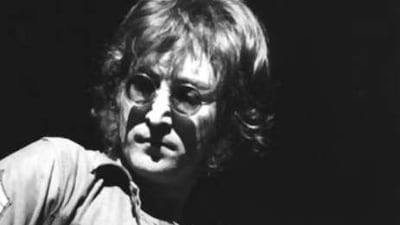 Former Beatle John Lennon performs during a charity concert at New York's Madison Square Garden in 1972