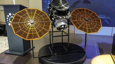 Abu Dhabi's Technology Innovation Institute led the design, construction and testing of the probe in the UAE. Photo: Victor Besa / The National