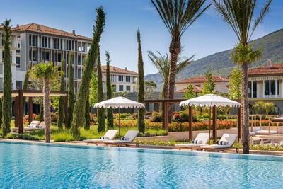 Located in Boka Bay, the resort offers fine dining and medical-grade wellness programmes - and is a gateway to exploring the Adriatic coast. Photo: One&Only Portonovi