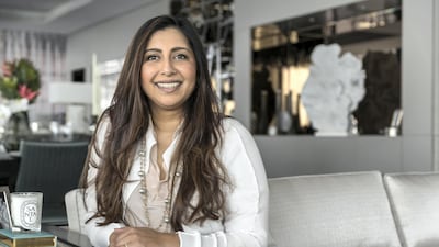 Charu Gandhi’s interior design work on the uber-luxurious London development One Hyde Park caught the attention of Omniyat’s chairman and chief executive, Mahdi Amjad, and so her company was retained by Omniyat to deliver interiors for two show apartments, as well as base build design, for the company’s flagship Palm Jumeirah property. Antonie Robertson / The National