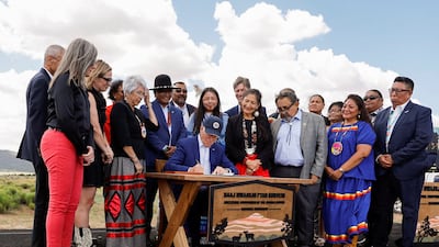 The new climate funding piggybacks on US President Joe Biden's declaration of a new national monument, the Baaj Nwaavjo I’tah Kukveni, protecting about 2.5 million hectares of land surrounding the Grand Canyon. Reuters